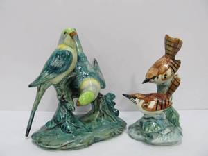 2 Vintage STANGL Double Bird Figurines&nbsp