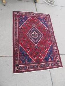 Vintage Hand Woven Oriental Rug