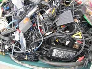 LARGE Lot of Assorted Electronic Adapters Cables etc