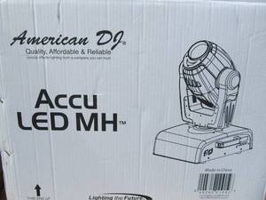 2 Large Working AMERICAN DJ Stage Lights