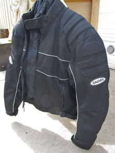 Excellent RAIDER Mens Padded Motorcycle Jacket - Size XXL