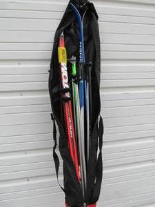 2 Nice Sets of Snow Skis wExtra Poles &amp Case