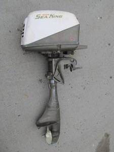 Vintage SEA KING 5hp Outboard Motor