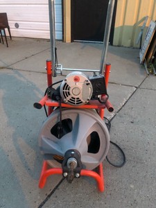 Heavy Duty Working RIDGID Drain Cleaning Machine