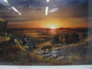 Terry Redlin Lifetime Companions Conservation Edition Signed & Numbered Framed