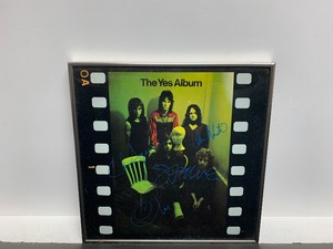 lot 49 image: Framed Autographed YES Band Album