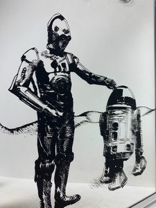 lot 46 image: Vintage 1977 STAR WARS Wall Mirror