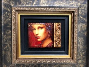 lot 9 image: Hand Signed Csaba Markus Bella Simone Dye Sublimation Artwork 