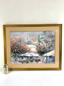 lot 183 image: Framed Signed Numbered LOU ROMAN Print 