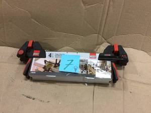 Trigger Clamp Set Containing 2 Each of EHKM06 and EHKM12 (4-Piece) by BESSEY Customer Returns See Pictures
