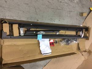 Queen Universal Heavy Duty Metal Bed Frame by Hercules Customer Returns See Pictures