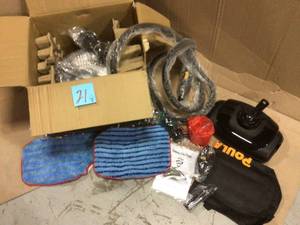 Multi-Purpose Steam Cleaner with Steam Mop Attachment by Poulan PRO Customer Returns See Pictures