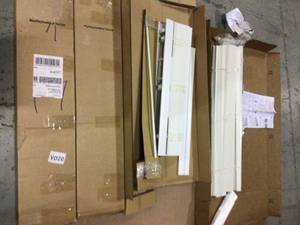 1 Inch Faux Wood Blinds By   Custom Home Collection Customer Returns See Pictures