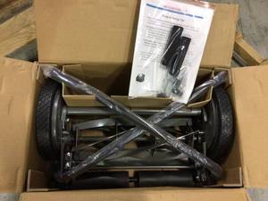 16 in. 5-Blade Manual Walk Behind Reel Lawn Mower by American Lawn Mower Company Customer Returns See Pictures