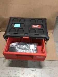 Milwaukee PACKOUT Modular Tool Box Storage System not used see pictures