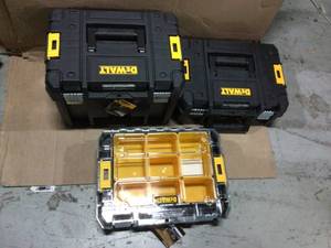 Lot of 2 Assorted Tool Boxes Customer Returns See Pictures