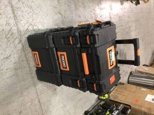 Ridgid PRO Tool Storage System (3-Piece) not used