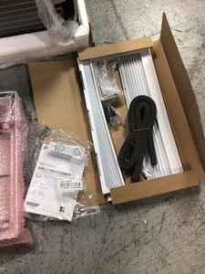 LG 15,000 BTU 115-Volt Window Air Conditioner LW1521ERSM with WiFi in White open box see pictures