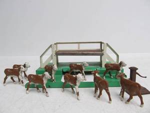 Lionel 3462P Milk Car Platform wCows
