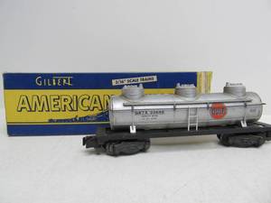 American Flyer No. 926 Gulf 3-Dome Tank Car wBox