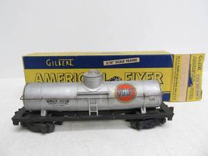 American Flyer No. 925 Single Dome Gulf Tank Car wBox