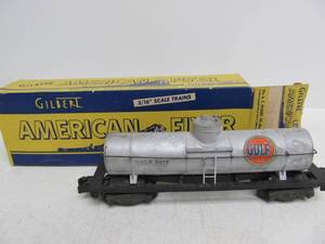 American Flyer No. 925 Single Dome Gulf Tank Car wBox