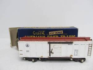 American Flyer No. 633 White Boxcar wBox&nbsp