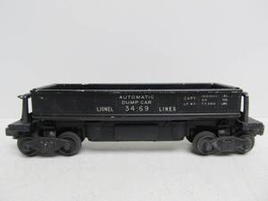 Lionel No. 3459 Automatic Dump Car