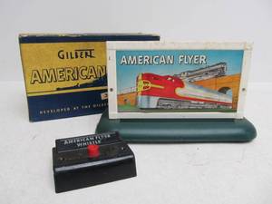 American Flyer No. 566 Whistling Billboard wBox