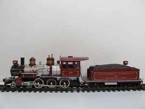 G Scale Bachmann Atchison Topeka &amp Santa Fe Train Engine &amp Tender