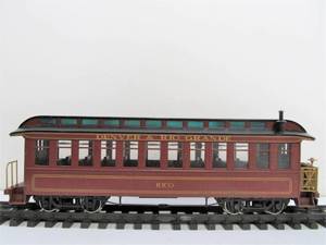 G Scale Bachmann Denver &amp Rio Grande Gold Rush BaggagePassenger Car