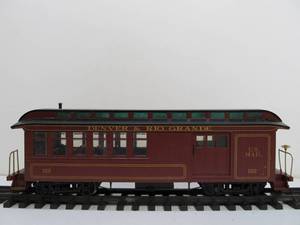 G Scale Bachmann Denver &amp Rio Grande Train Mail Car