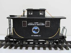 G Scale Lehmann LGB Lake George &amp Boulder Black Caboose