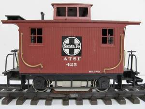 G Scale Bachmann Santa Fe Bobber Caboose