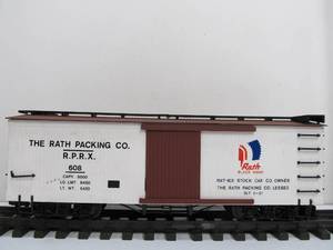 G Scale Bachmann Rath Packing Company Boxcar&nbsp