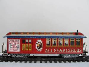 G Scale Bachmann Emmett Kelly All Star Circus Car