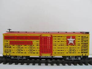 G Scale All-Star Circus Boxcar