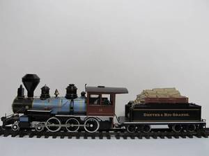 G Scale Denver & Rio Grande Train Engine & Tender