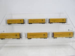 Lot of N Scale Train Cars #12 - Matching GN Cars wDifferent Numbers