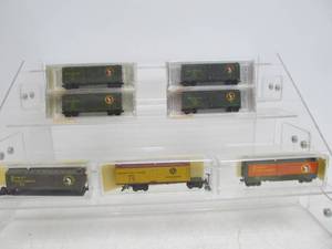 Lot of N Scale Train Cars #18 - Great Northern - 2 Sealed Pairs