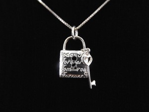 .925 Sterling Silver Love Forever Pendant Necklace