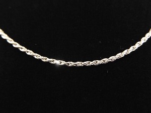 .925 Sterling Silver Thick Rope Necklace