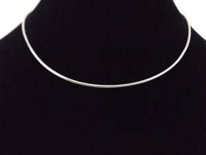 .925 Sterling Silver Snake Link Necklace