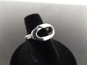 .925 Sterling Silver Abstract Ouroboros Ring Size 6.25