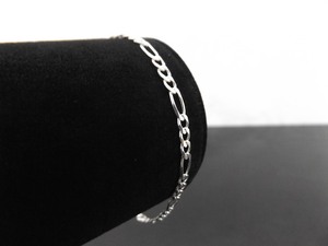 .925 Sterling Silver Figaro Link Bracelet