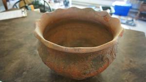 Vintage (Over 100 Years Old) Pottery Flower Pot