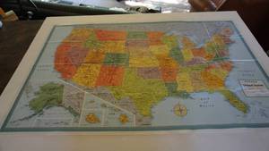 Rand McNally U. S. Map