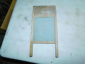 Antique The Zing King Lingerie Scrub Board--(Do Not Rub Hard--The Board Will Do The Work)