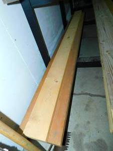 Two Wooden Boards SPF