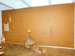 Peg Board and Miscellaneous Hooks For Hanging Items On--
